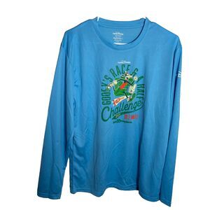 RunDisney Goofy's Race and a Half Challenge Shirt Adult Medium Blue 2025